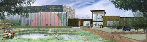 bell-museum This is a rendering of the Bell Museum’s proposed facility on the University of Minnesota’s St. Paul campus.
