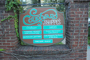The Courtyard Shoppes at Milton Square include a range of services and merchandise.