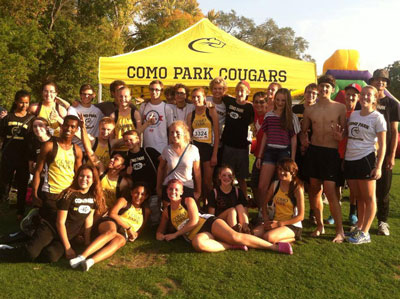 The Como Park cross-country team enjoyed another day of their successful season competing in the Roy Griak Invitational at the University of Minnesota on Sept. 27.