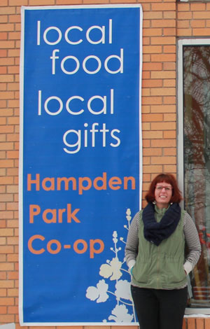Christina Nicholson, general manager at Hampden Park Co-op Photo by Kristal Leebrick