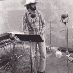 Garrison Keillor was featured in the June 1976 issue of the Park
Bugle. Forty years later, his stint at “A Prairie Home Companion”
ended. We aren’t sure who took this photo as there was no credit or
caption in that 1976 issue of the Bugle.