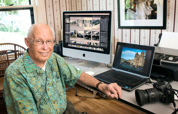 Bob Megard will display his photos at 1666 Coffman in September. Photo by Mike Krivit 